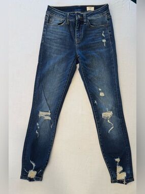 Bridge by GLY Distressed Skinny Jeans Size 25